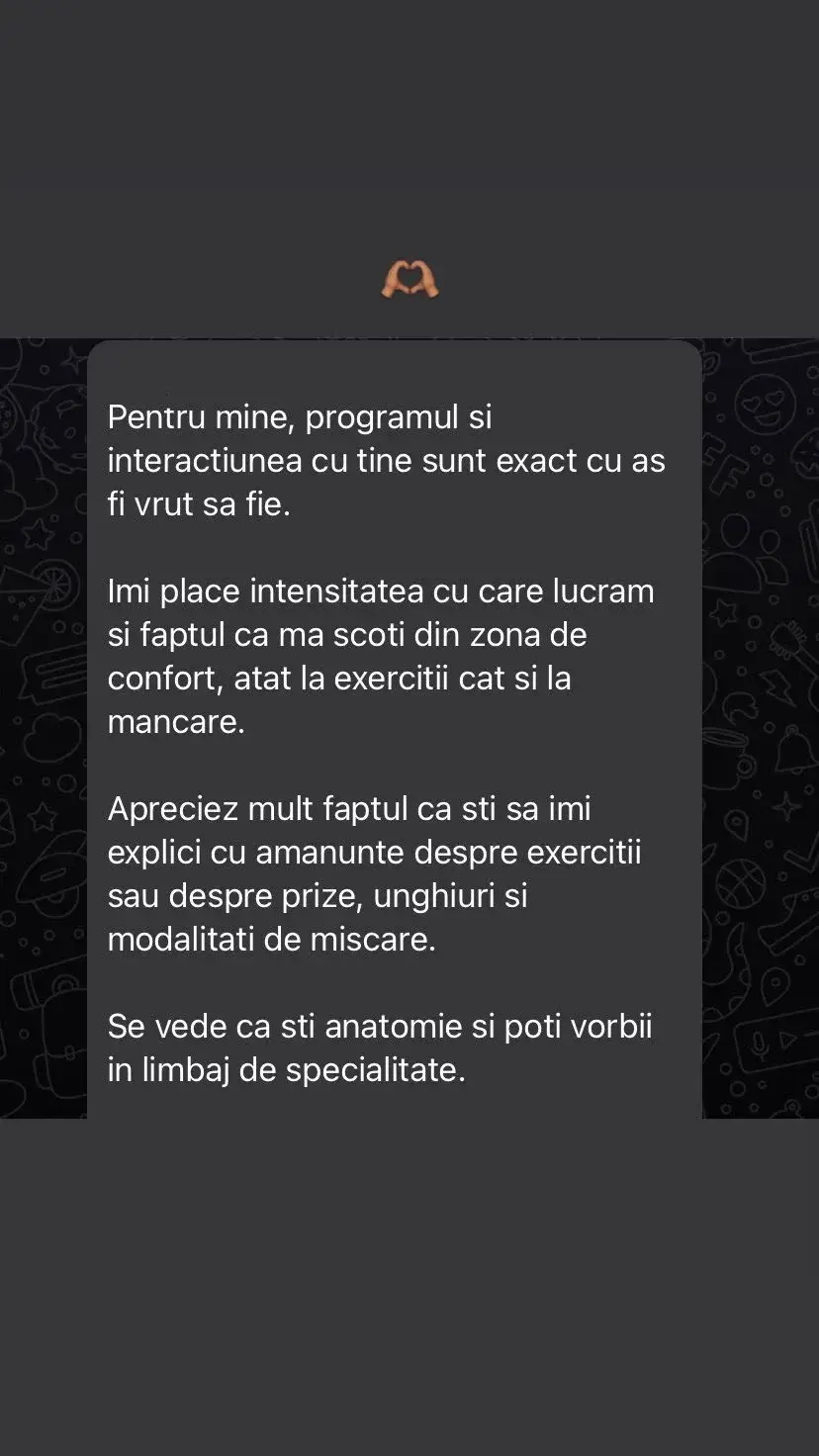Mesaj de feedback de la un client — 3